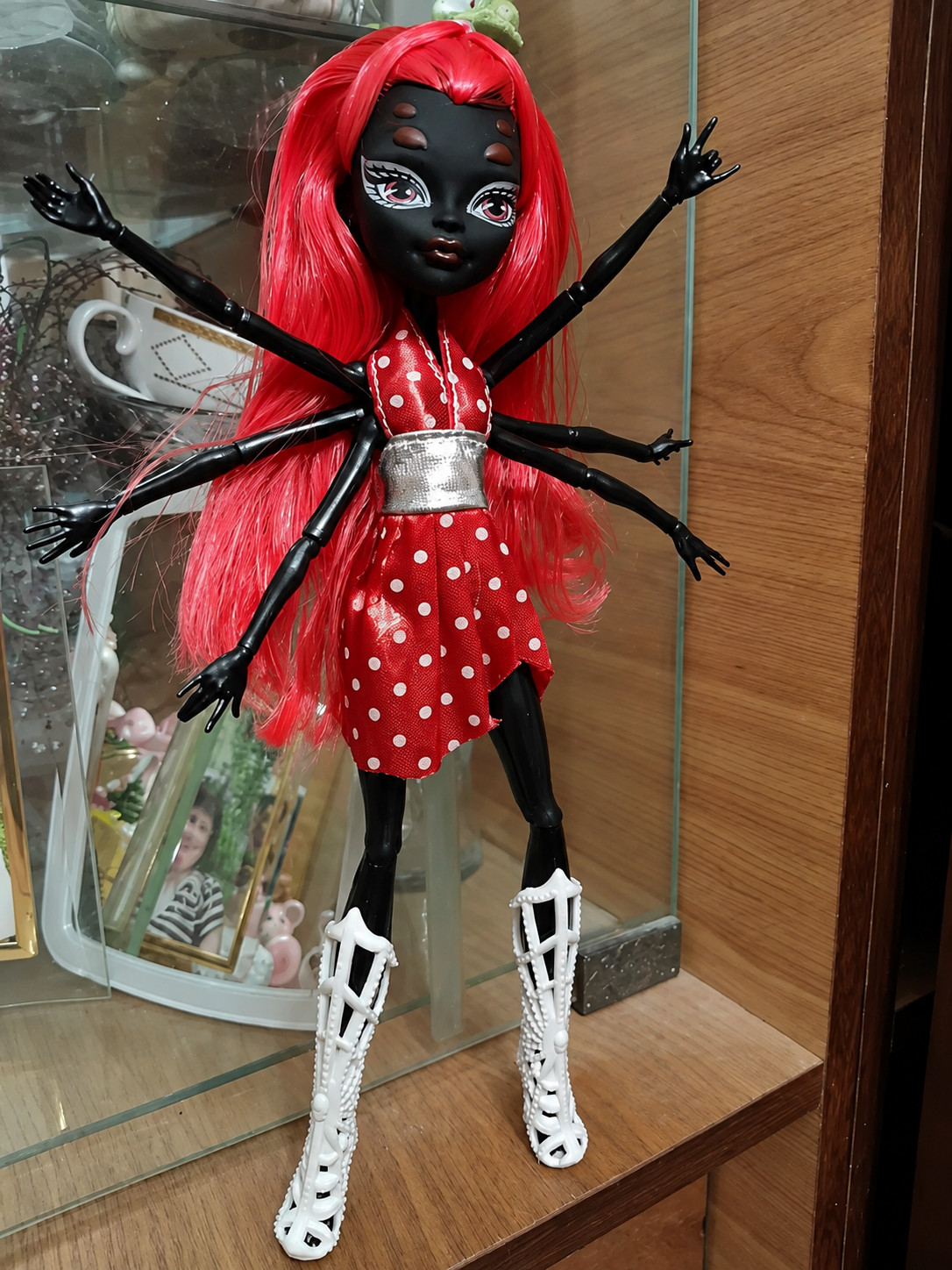 Black Wydowna Spider Doll Horror Doll High Quality Monster Doll Demon Prank Fear Black Wydowna Spider Doll Horror Doll High Quality Monster Doll Demon Prank Fear