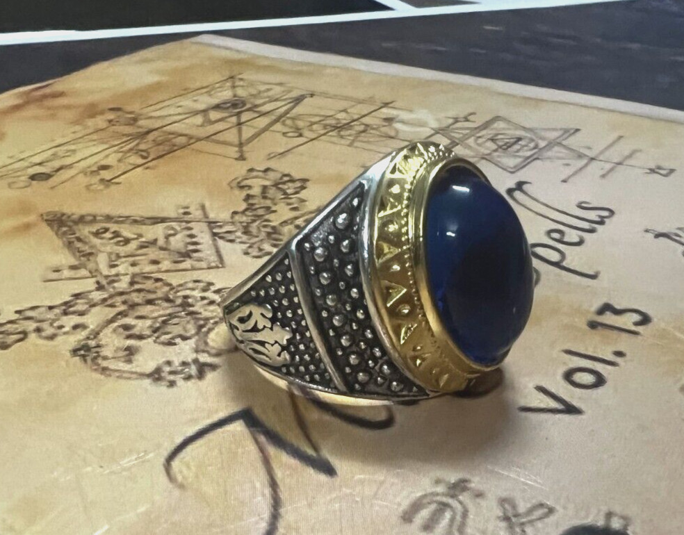 Millionaire Maker Good Luck Occult Wealth Riches Money Drawing Debt Removal Ring Millionaire Maker Good Luck Occult Wealth Riches Money Drawing Debt Removal Ring