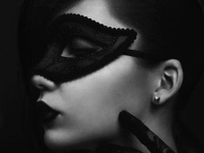 Sexy Black Masquerade Ball Eye Mask Venetian Costume Dance Prom Mardi Gras Party picture