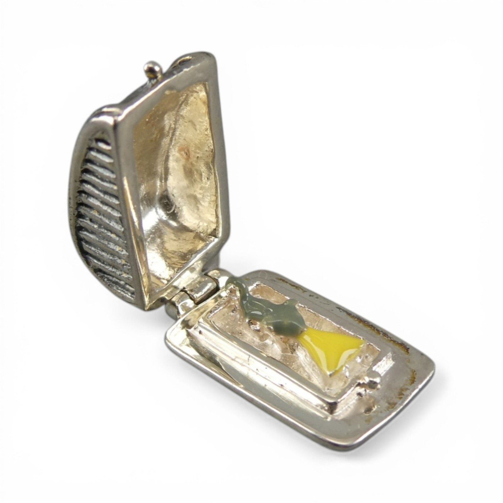 Sterling Silver Cheese Box Charm for Bracelet Mouse Everybody Has to Eat Vintage Sterling Silver Cheese Box Charm for Bracelet Mouse Everybody Has to Eat Vintage