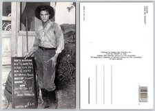 Elvis Presley LOVE ME TENDER Postcard - 1956 "Reno Bros" Film Set Photo picture
