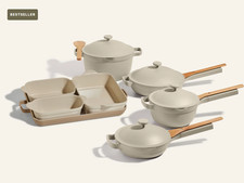 18-Piece Cookware + Bakeware Set Always Pan Perfect Pot Griddle Bakers - Steam picture