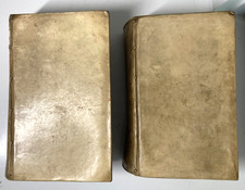 1685 Tacitus Opera Roman History Latin 2V Vellum Gronovius Cambridge Provenance picture