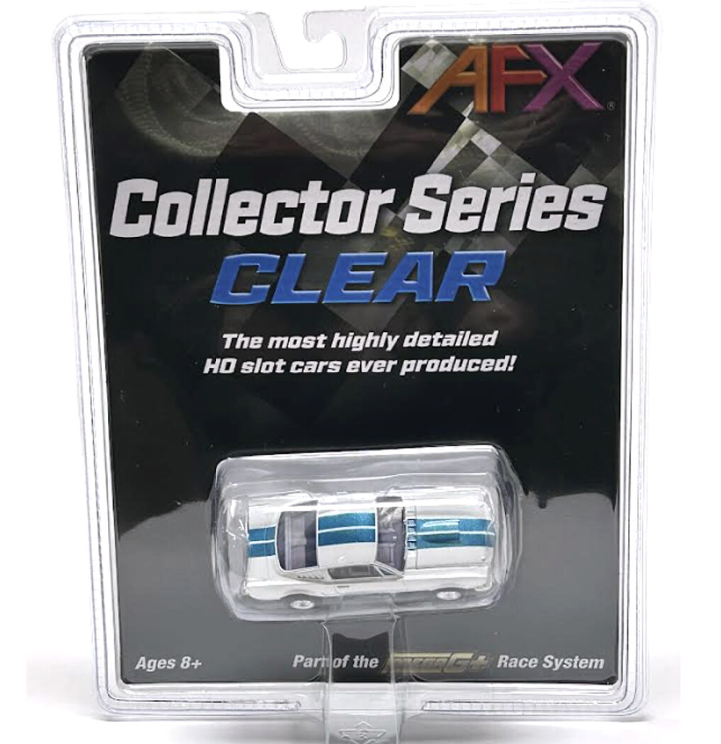 NEW AFX 22068 1965 Shelby GT35 White / Blue HO Scale Slot Car AFX22068 ~~ NEW AFX 22068 1965 Shelby GT35 White / Blue HO Scale Slot Car AFX22068 ~~