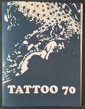 Vintage 1970, Lyle Tuttle, "Tattoo 70" Soft Cover Book, Museum Booklet, Reprint picture