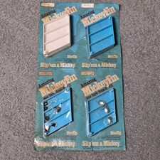Don Fosher Mickey Fin Vintage 1978 Fishing Lure StaxUp Trays Blue White Set picture