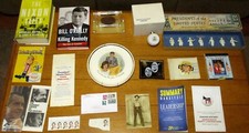 U.S. Presidents Memorabilia Large Lot (19) W/Kennedy + Nixon + Clinton   NICE!!! picture