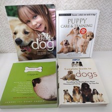 Dog Ownership And Basic Obedience Training, Kids And Dogs Guide/Books Lot Of 4  picture