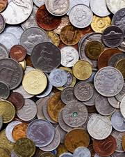 WORLD Coins Grabbag INTERNATIONAL FOREIGN LOT Many Countries 85-100 countries picture