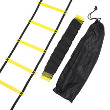 8 Rungs Ultimate Agility Ladder Speed Training Equipment Fit Soccer Football picture
