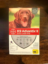 K9 Advantix II Flea and Tick Control Treatment for Extra Large Dogs 6M Doses picture