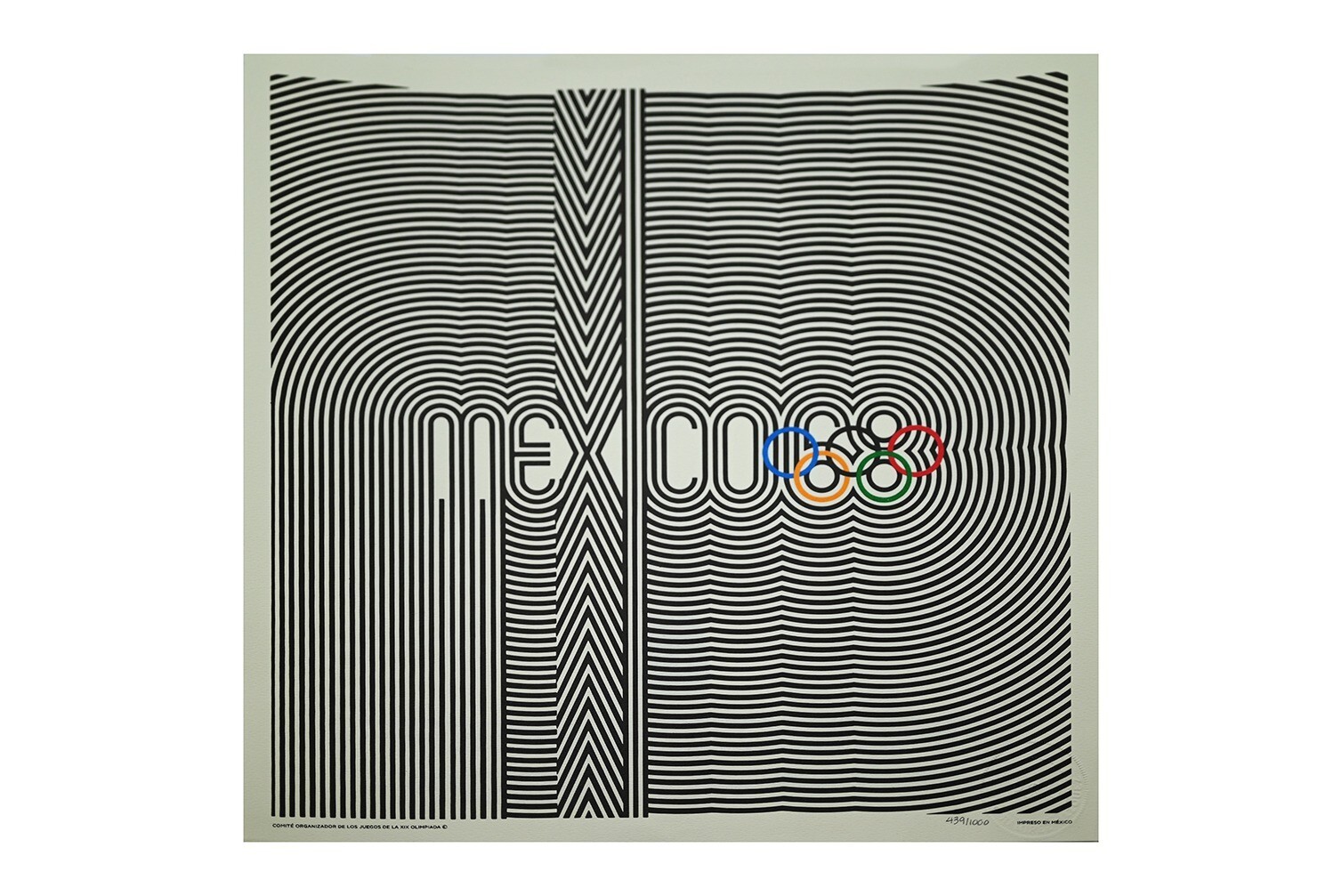 POSTER MEXICO CITY 68 OLYMPIC GAMES (LIMITED EDITION 1000 PIECES) POSTER MEXICO CITY 68 OLYMPIC GAMES (LIMITED EDITION 1000 PIECES)