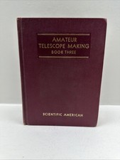 Amateur Telescope Making Book Three 3 Scientific American Vintage 1953 First Ed. picture