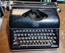 Royal Classic Manual Black Typewriter Retro Style Vintage  picture