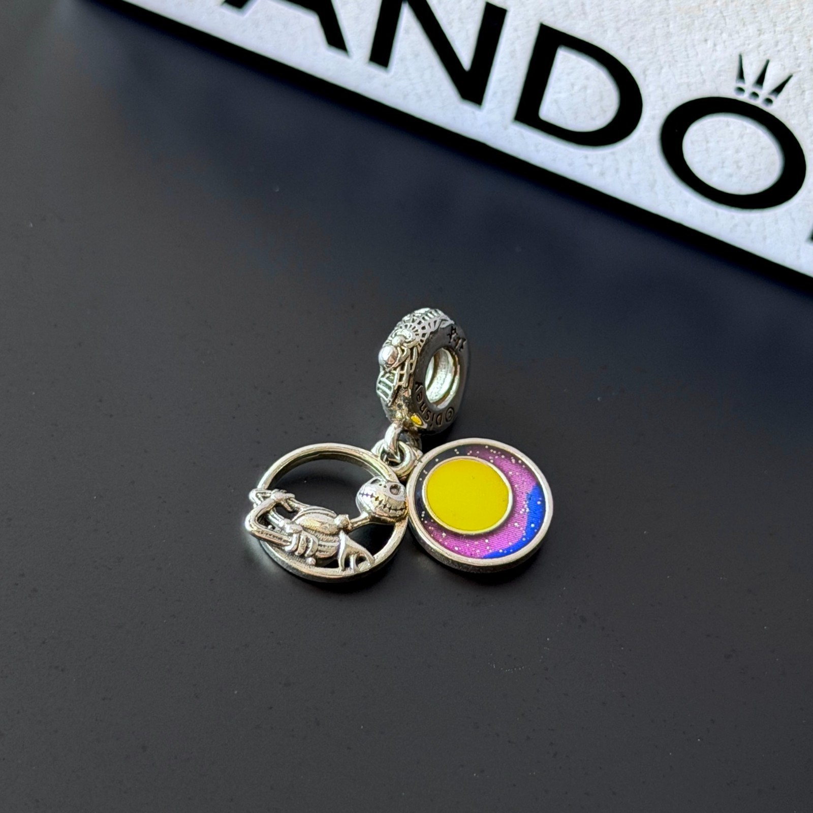 PANDORA Nightmare Before Christmas Hanging Charm S925 ALE, #799148C01
