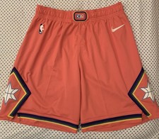 Team-Issued All-Star Celebrity Game ASG 2020 Authentic Nike NBA Shorts pink 40 picture