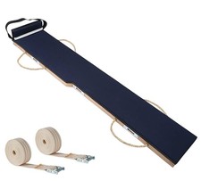 Piano Moving Kit 2"x20' Webbing Strap w/Roller Buckle & 6' Skid Safety Board Pad picture