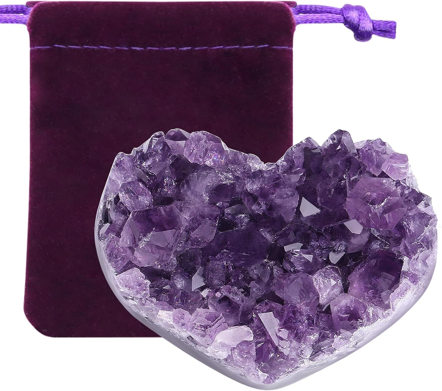 ZHIYUXI Amethyst Crystals and Healing Stones Gems Rocks Purple Room Decor Gemsto ZHIYUXI Amethyst Crystals and Healing Stones Gems Rocks Purple Room Decor Gemsto