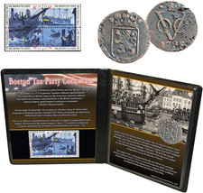 Boston Tea Party Coin and Stamp Collection picture