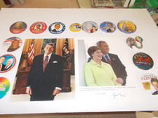 political memorbilia - buttons, photos, stickers picture