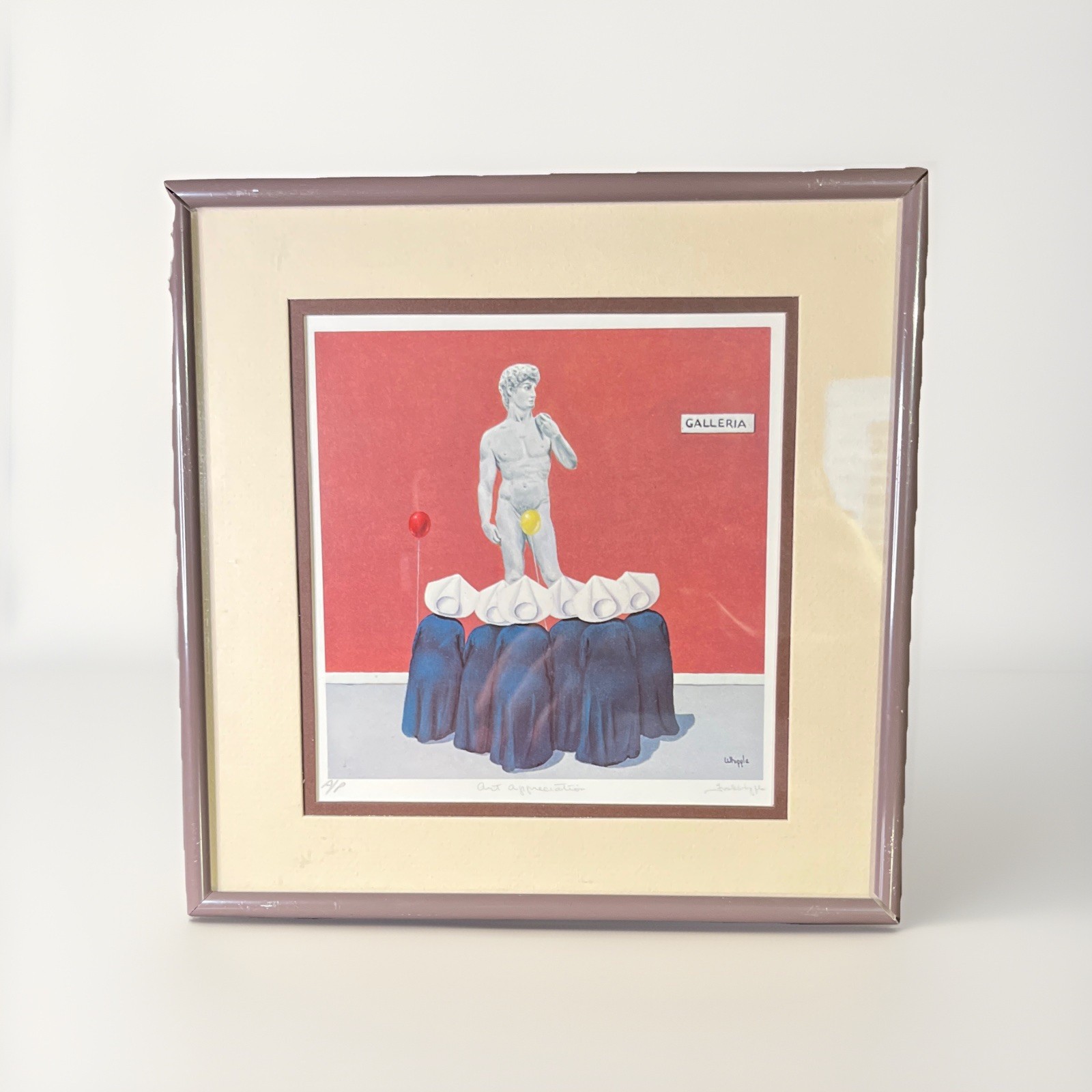 Frank Whipple “Art Appreciation” Signed A/P (Artist/Print) – Collectible Art Frank Whipple “Art Appreciation” Signed A/P (Artist/Print) – Collectible Art