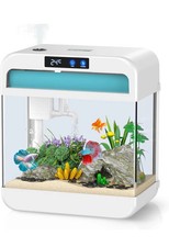 Fish Tank 2.2 Gallon,Small Fish Tanks Kits,Aquarium Fish Tank Starter Kit  picture