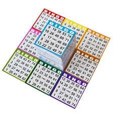 Bingo Game Cards - 100 Books with 10 Sheets Each - Fun for All Ages picture