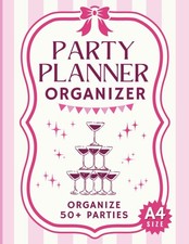 Party Planner Organizer: Large A4 Notebook to Plan 50+ Special Events... picture