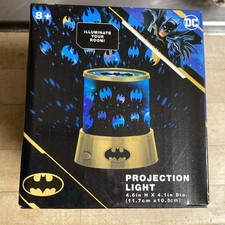 BATMAN DC Projection Light Illuminate Your Room 4.6 x 4.1 inch Brand New picture