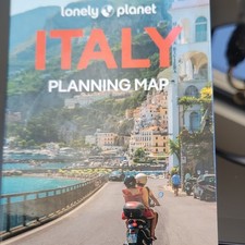 Lonely Planet Italy Planning Map, English Travel Map of Italy, Europe Region picture