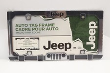 JEEP Automobile Car Chrome Metal Auto Tag License Plate Frame picture