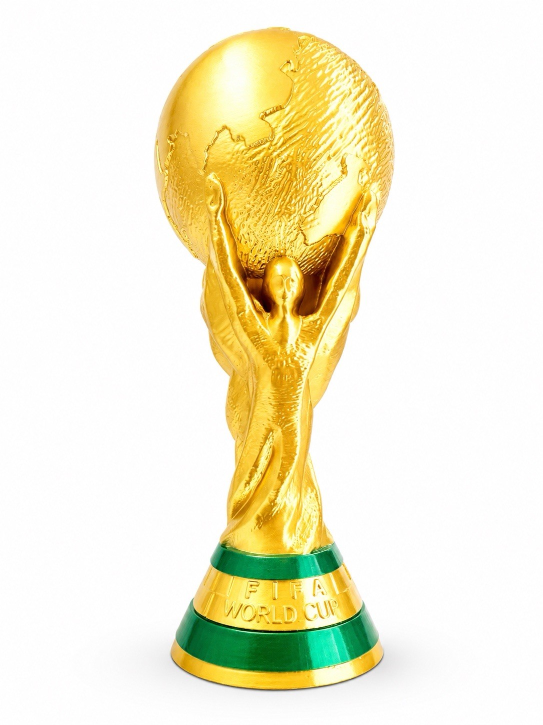 World Cup Trophy Replica 14.5β Gold Soccer Fan Display Collectible Gift World Cup Trophy Replica 14.5β Gold Soccer Fan Display Collectible Gift