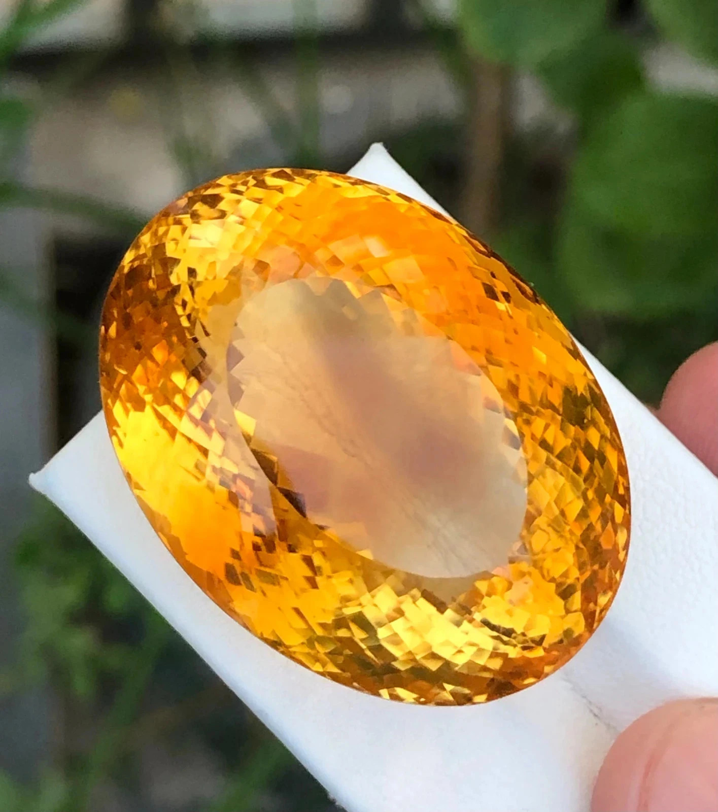 431.75 CT Flawless Yellow Orange Citrine Oval Cut Certified Loose Gemstone 431.75 CT Flawless Yellow Orange Citrine Oval Cut Certified Loose Gemstone