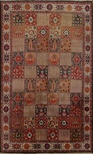 Garden Design Agra Indian Rug Wool Handmade 6x10 Traditional Oriental Carpet picture