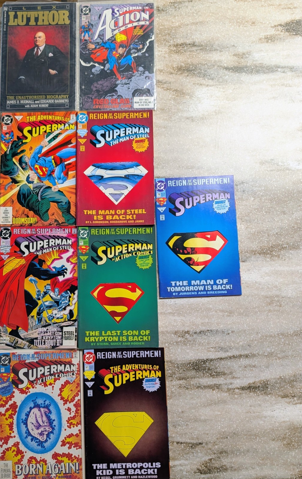 Lot Of 9 Superman DC Comic Books Lot Of 9 Superman DC Comic Books