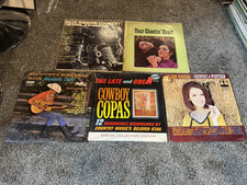 Estate Sale Various Country Vinyl LP 12" Records lot of 5 picture