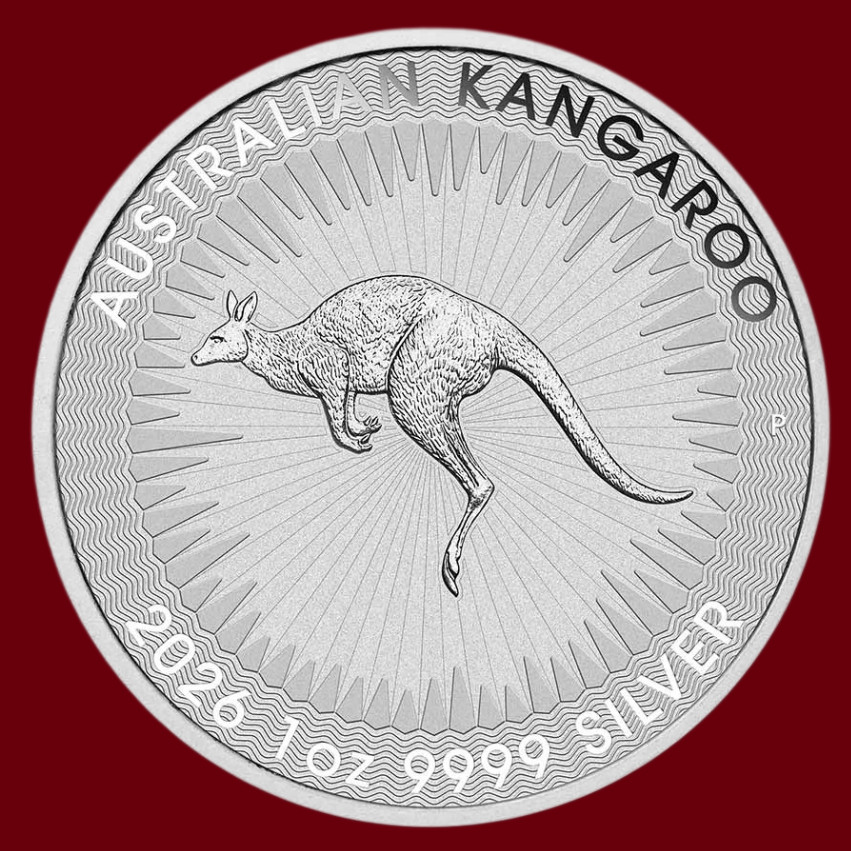 2026 1 oz Silver Australian Kangaroo