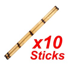 x10 Escrima Sticks  26" Multi Node Rattan Kali Arnis Ring Burnt Skin On picture