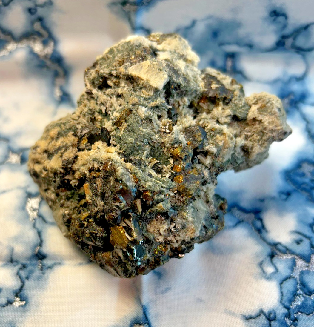 Rare Colorado Gold Silver Mineral Specimen – XRF Au Ag PGM – California Mining D Rare Colorado Gold Silver Mineral Specimen – XRF Au Ag PGM – California Mining D
