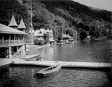the beautiful hill district around lake hill station Nainital Utta- Old Photo picture