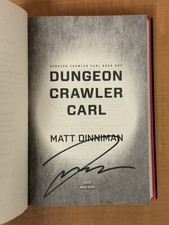 Matt Dinniman Dungeon Crawler Carl SIGNED Hardcover 1st Edition picture