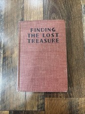 Finding the lost treasure Helen M. Persons 1933 Hard Cover + Dust jacket, *good* picture