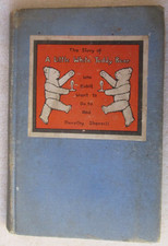 Rare 1932 The Story of A Little White Teddy Bear Who Didn't Want To Go To Bed HC picture