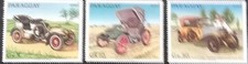 PARAQUAY 1983 ANTIQUE AOTOMOBILES M N H picture