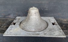 Antique Foundry Metal Casting Mold Pattern of 11” Bell picture