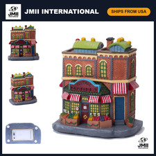 Light-Up Christmas Village House - Holiday Market Scene Decor, Festive Building picture