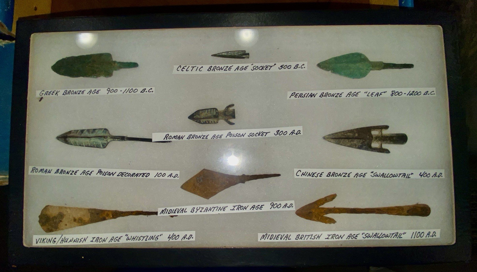 Ancient Arrowhead & Spearhead Collection, Various Cultures & Time Periods. Ancient Arrowhead & Spearhead Collection, Various Cultures & Time Periods.