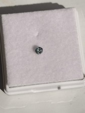 Blue Fancy lab grown- Loose Diamond— Blue Color— Around .2ct picture