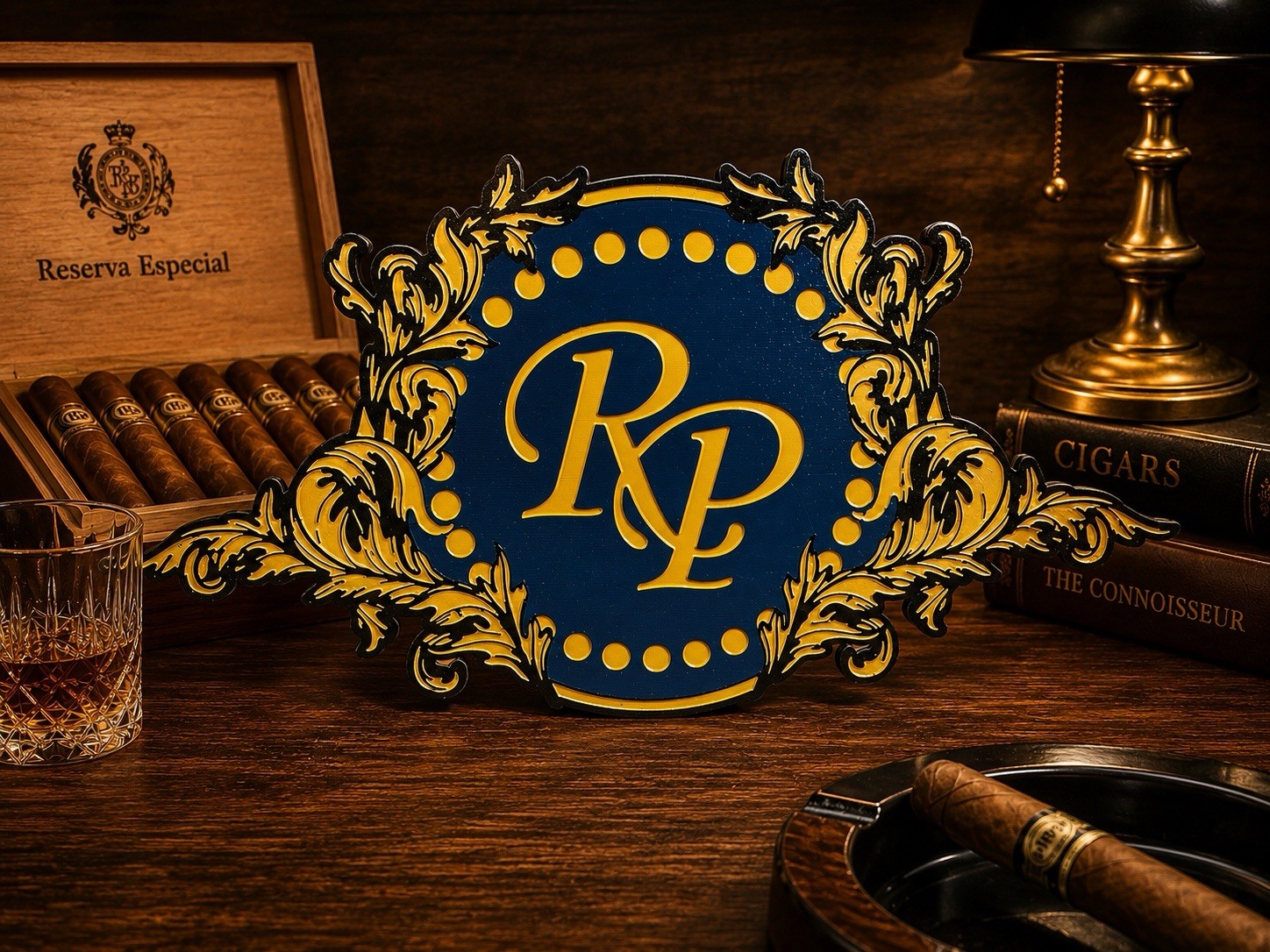 Rocky Patel Premium Hand-Rolled Cigars Handmade Cigar Store Advertising Sign Rocky Patel Premium Hand-Rolled Cigars Handmade Cigar Store Advertising Sign