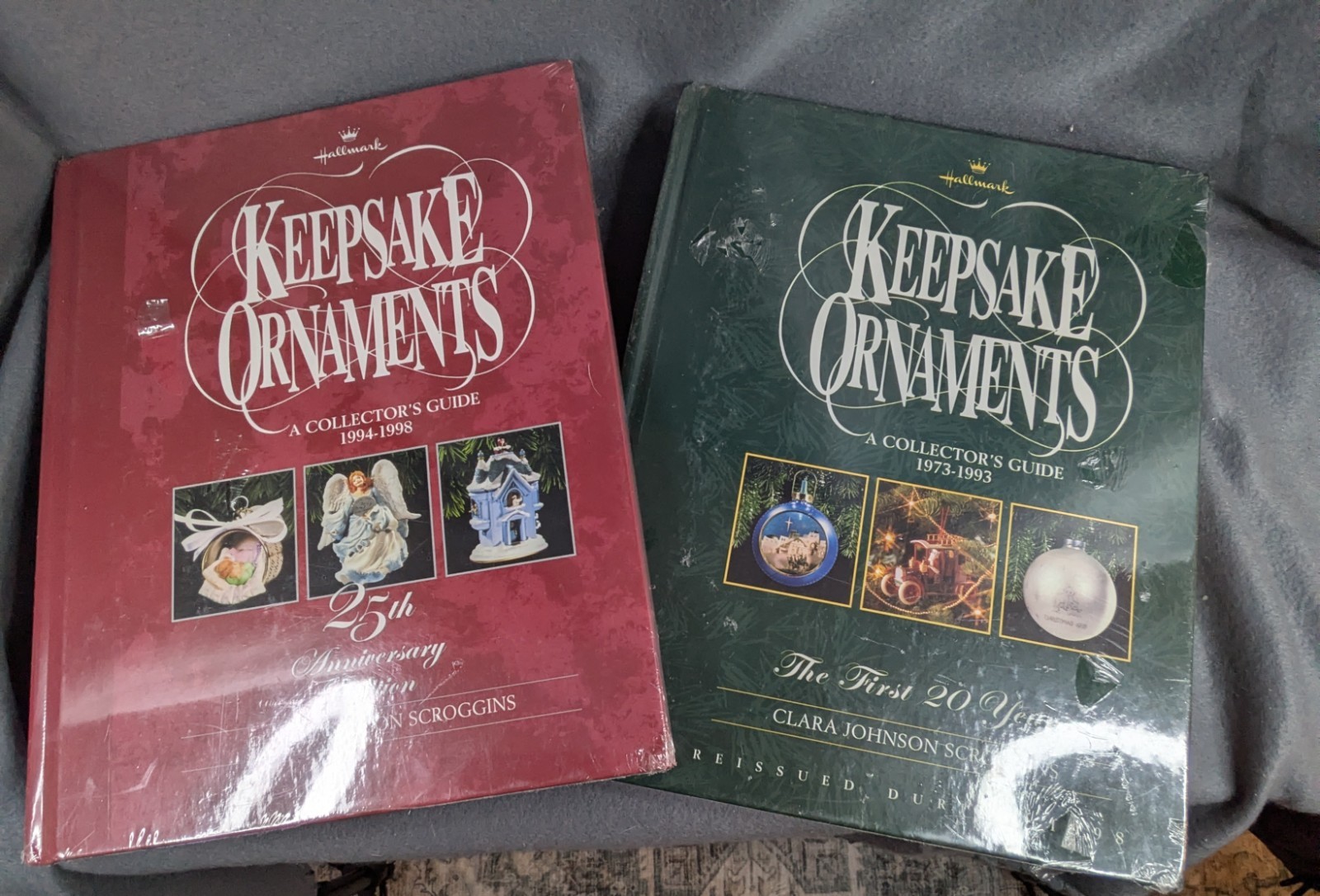 NEW History of Hallmark KEEPSAKE Christmas Ornaments 2 Vol Set 1973-98 NEW History of Hallmark KEEPSAKE Christmas Ornaments 2 Vol Set 1973-98